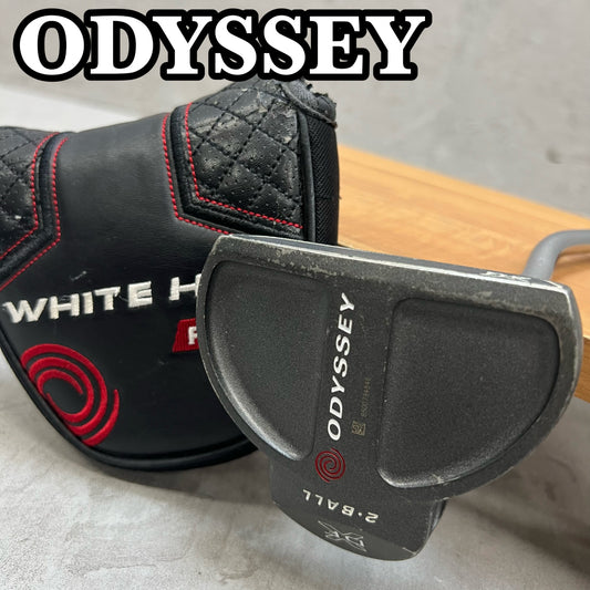 ODYSSEY　オデッセイ　DFX 2ボール	メンズゴルフ　パター	ネオマレット　ベントネック　33インチ　右利き用