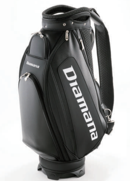 20周年記念　　三菱ケミカル　ディアマナ　ゴルフ用　キャディバッグ　ブラック　黒　カート式　ラウンドアイテム　Diamana